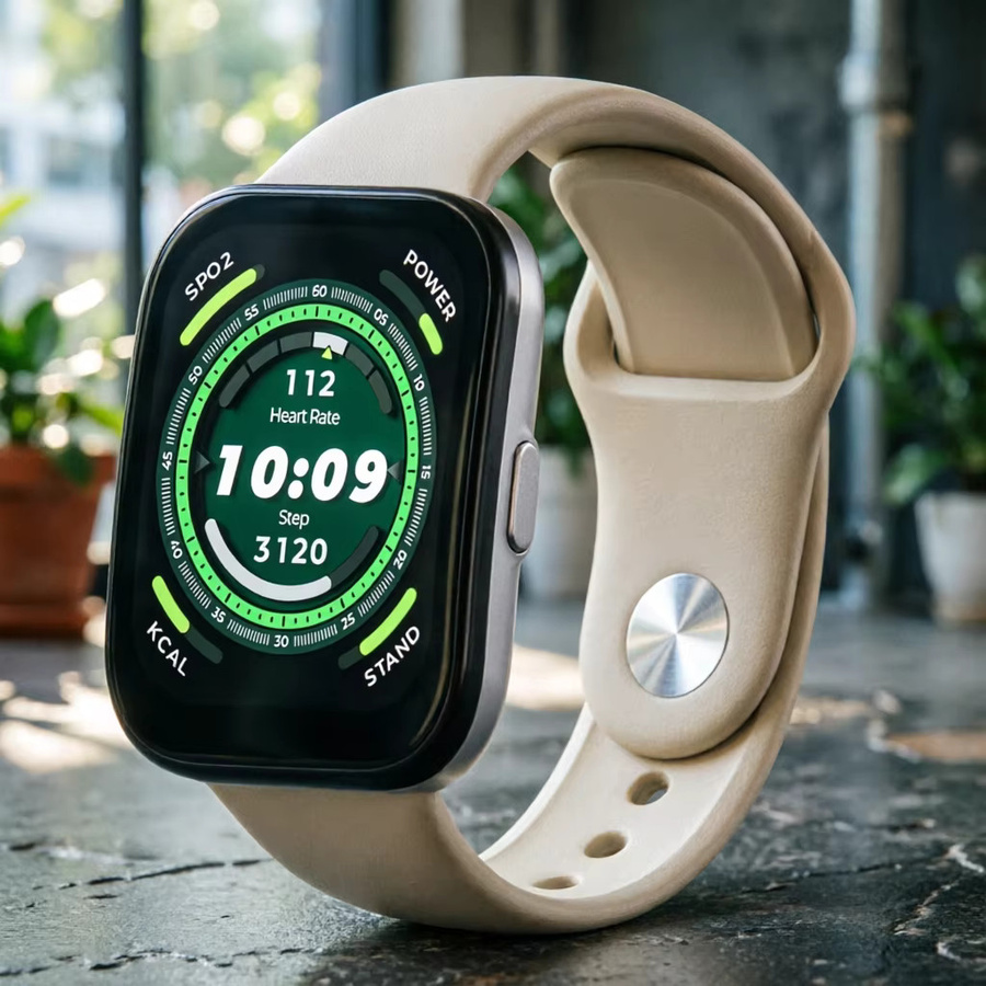 VATMENS Uhrenarmband Silikon, 22 mm, für Amazfit Bip 5 - Bild 2