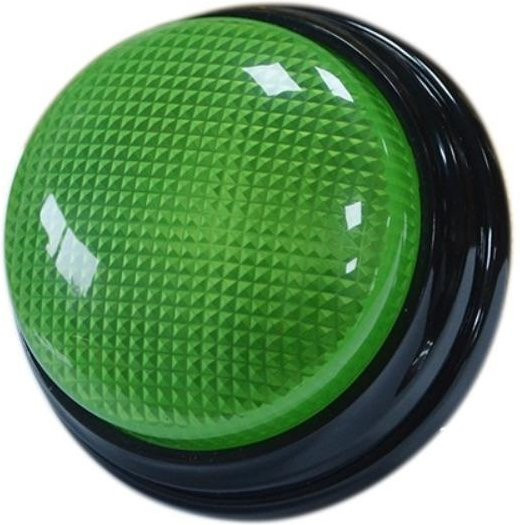Binchi Outdoor Product Antwort-Buzzer, Beantwortungsspiel, grün, ab 3 Jahren - Bild 1