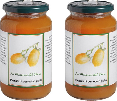 Le Masserie del Duca Passierte Tomaten gelb 2 x 530 g - Bild 1