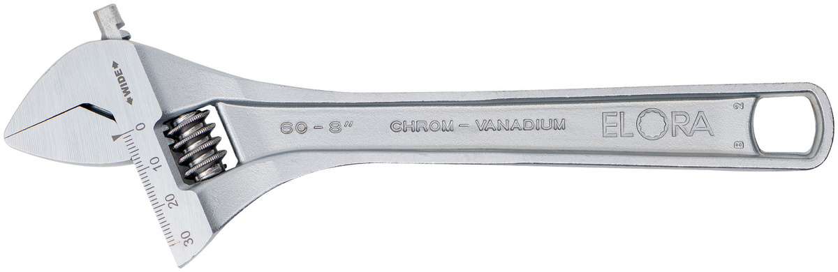 Elora Rollgabelschlüssel Silber mit 30 mm Spannweite ELORA-60-10MB - Bild 1