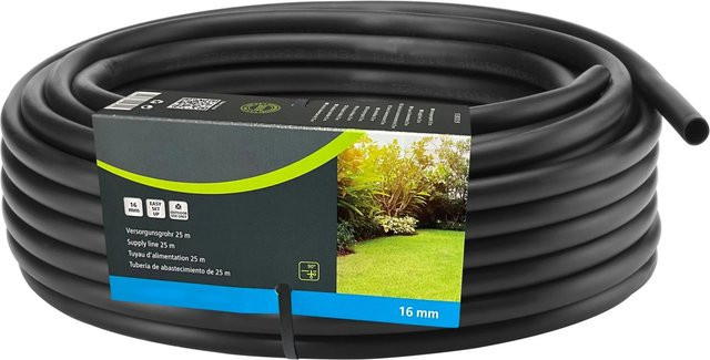 Geka Drip Versorgungsrohr Schwarz Ø 16 mm x 25 m - Bild 1