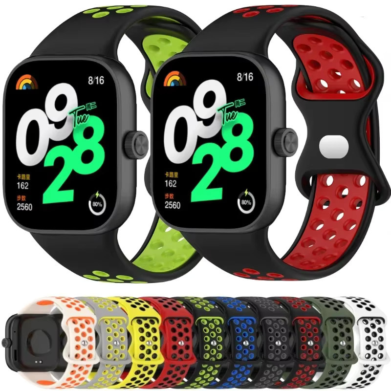 Xiaomi Uhrenarmband Silikon, Schwarz, Unisex - Bild 1