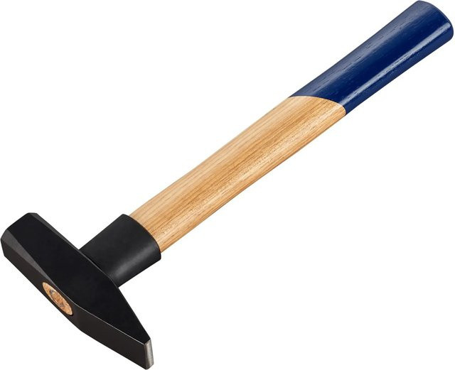 LUX-TOOLS Schlosserhammer Comfort aus Schmiedestahl mit Holzgriff, 500 g - Bild 1