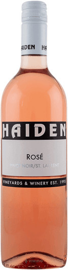 Hannes Haiden, Pinot Noir St. Laurent Rosé, Cuvée, trocken, Roséwein, 0,75 l - Bild 1