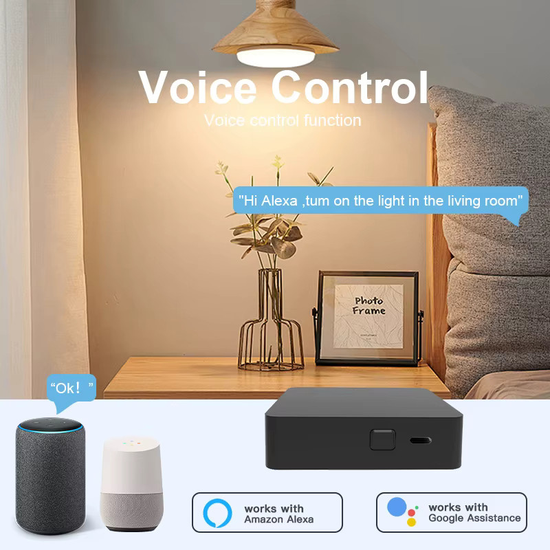 Tuya Multi-Mode ZigBee und Bluetooth Gateway Hub in Weiß zur Fernsteuerung deiner Smart-Home-Geräte mit Unterstützung für Alexa und Google Home - Bild 2