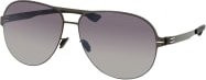 ic! berlin Gerrit Sonnenbrille Aviator, Metall, grey, Unisex - Bild 1