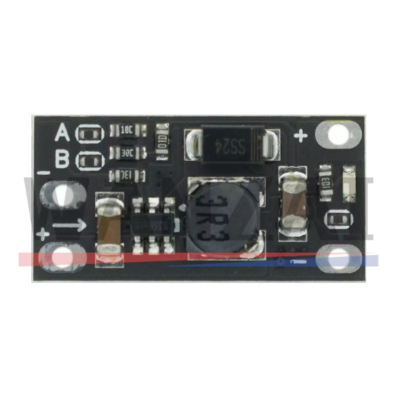 10er Set AITEWIN ROBOT Multi-Funktions Mini Boost Modul Step Up Board mit LED Anzeige in Schwarz für DIY Elektronik 5V/8V/9V/12V 1,5A - Bild 2