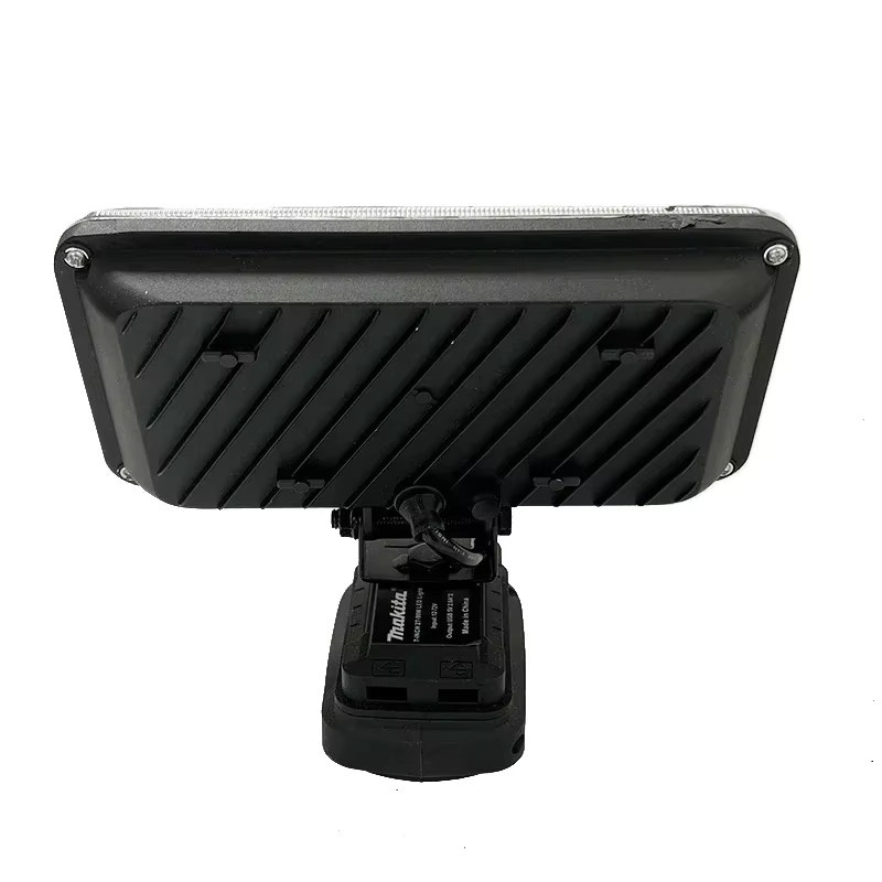 Makita LED Arbeitsleuchte Schwarz 18V Akku-Flutlicht für professionelle Notfallbeleuchtung und Camping - Bild 3