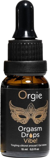 Orgie Orgasm Drops Vibe! Klitoris-Tropfen, wärmend, 15 ml - Bild 1