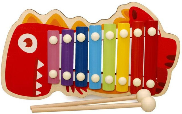 Kidsly Holz-Xylophon, Musikinstrument, Holz, ab 3 Jahre - Bild 1