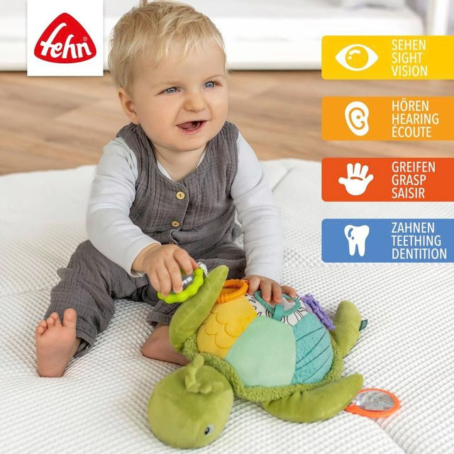Fehn Activity-Meeresschildkröte XL, Plüsch / Textil, ab 0 Jahre - Bild 1