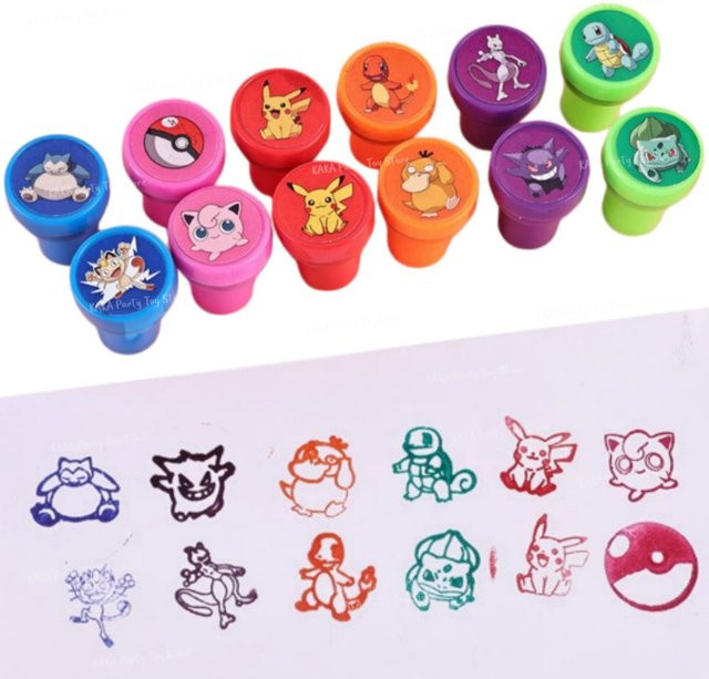 TAKARA TOMY Pokemon Pikachu Stempel, Spielzeug - Bild 1