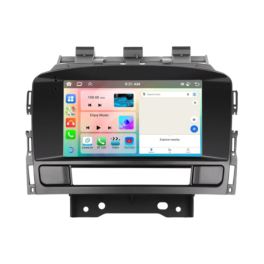 Podofo Multimedia Player für Buick Excelle 2010-2014 mit Android Auto, Apple CarPlay, WIFI und GPS in Schwarz - Bild 5