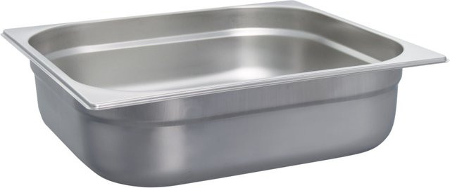Schneider GN 2/3 Behälter aus Edelstahl in Silber, Volumen: 8,4 l, Höhe: 10 cm - Bild 1