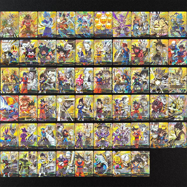 Bandai Dragon Ball Super Fusion Welt Energie Marker Gold, 58-teiliges Set, Englisch TCG Anime Karten - Bild 1