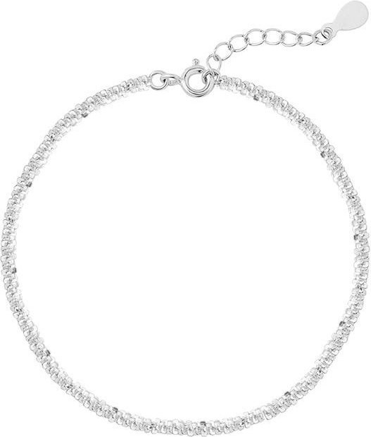 YIRAN Jewelry Armband 925 Silber, Weiß, Damen, 14,5 cm + 5 cm - Bild 1