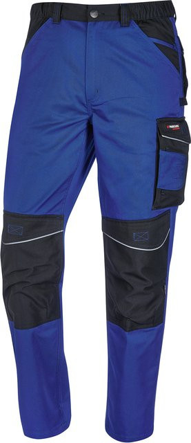 Parkside Performance Herren Arbeitsbundhose Blau mit Reflexstreifen aus Poly-Cotton - Bild 1