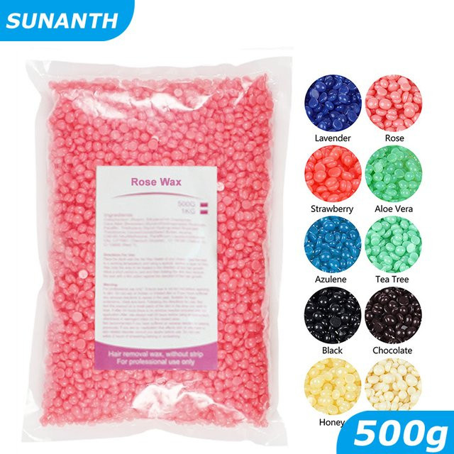 Wachsbohnen für die Ganzkörper-Enthaarung, 500g, Unisex - Bild 1