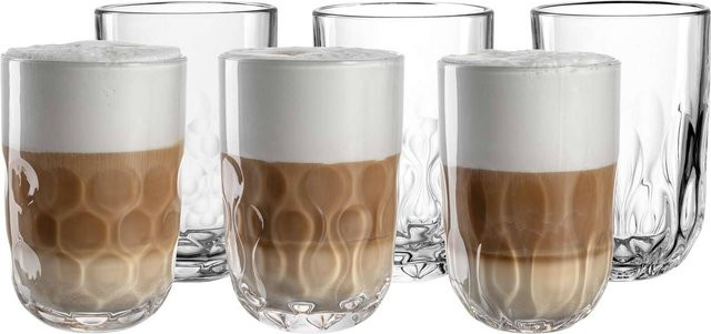 Leonardo Gocce Latte Macchiato Gläser Set, transparent, 6er Set, 60 ml pro Glas - Bild 1
