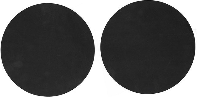 CosyHome 2er Set Runde PTFE Pfannenuntersetzer in Schwarz, Hochtemperaturbeständige Antihaft-Topfmatten für dein Küchenzubehör - Bild 1
