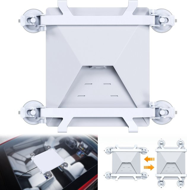 SZKOSTON Starlink Mini Schiebedach Saugnapf Halterung in Weiß für Auto Fenster Dach Navigation Ständer - Bild 1