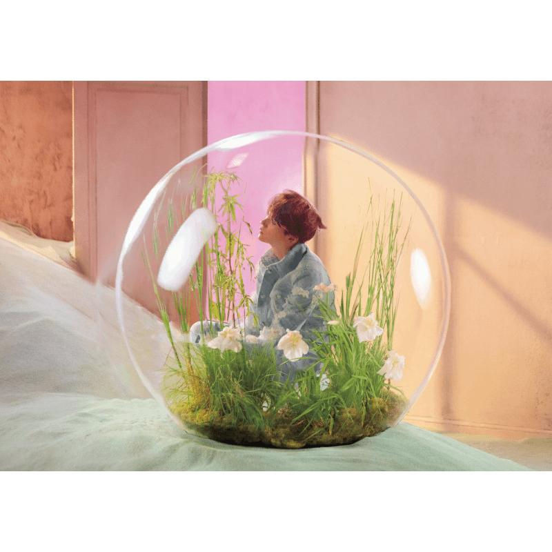 BTS Bangtan Boys Love Yourself 3D-Postkarte mit 7 Mitgliedern als mehrfarbiges Foto-Lentikular-Porträt - Bild 1