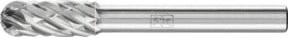 PFERD Hartmetall Hochleistungsfrässtift STEEL Walzenrund WRC Silber Ø 08 x 20 mm Schaft-Ø 6 mm für Stahl - Bild 1