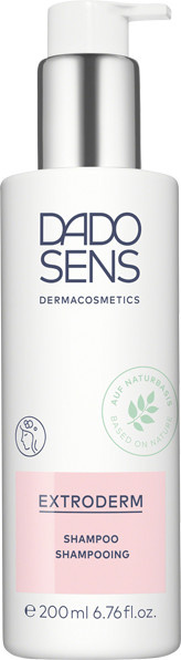 DADO SENS ExtroDerm Shampoo, Panthenol, Trockenes Haar, Schuppen - Bild 1