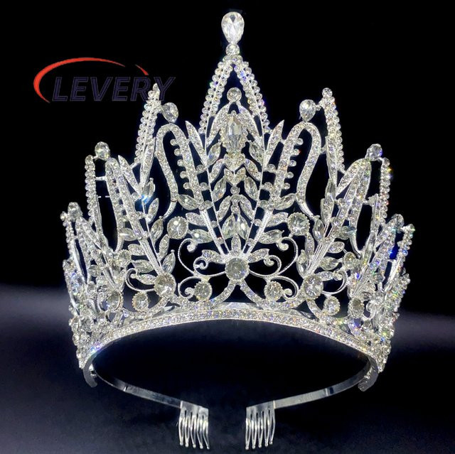Levery Tiara, Strass, Kristall, Damen - Bild 1