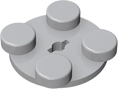 MOC Drehteller 2x2 Platte Basis Bausteine, 10-teiliges Set, ab 6 Jahren - Bild 1