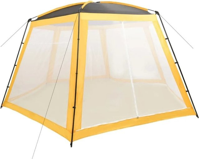 Furnicato Pool Pavillon Partyzelt Gelb B: 590 cm, T: 520 cm, H: 250 cm - Bild 1