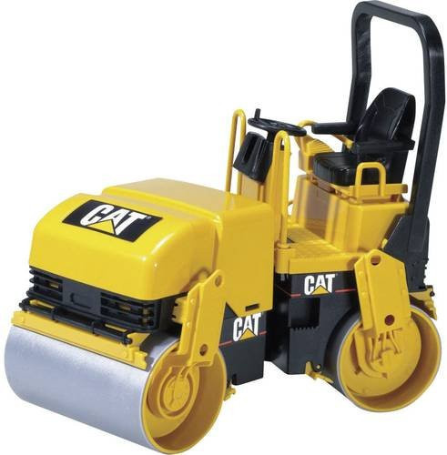 Bruder CAT Tandem-Vibrationswalze Modellfahrzeug gelb/schwarz - Bild 1
