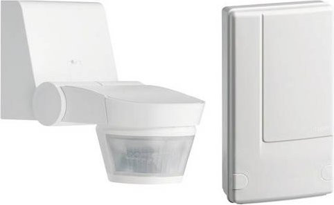 Hager TRE720 KNX Bewegungsmelder mit 16m Reichweite, IP55, Weiß - Bild 1