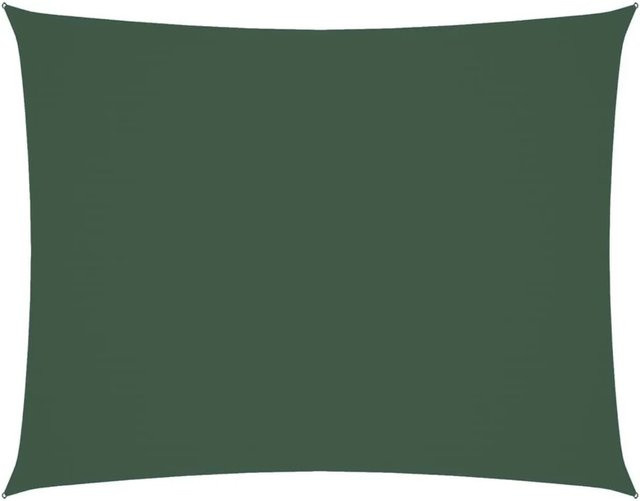 Furnicato Sonnensegel aus PU-beschichtetem Oxford-Gewebe, rechteckig, Dunkelgrün, Breite: 350 cm, Tiefe: 450 cm - Bild 1