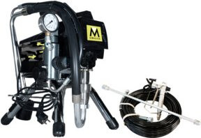 MONSTER LuckySpray 2.0 STD Airlessanlage in Schwarz für Lacke und Wandfarben inklusive Zubehör - Bild 1