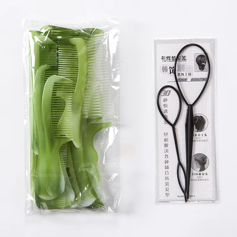 JETTING Haarkamm-Set, 10-teilig, Grün, Unisex - Bild 2