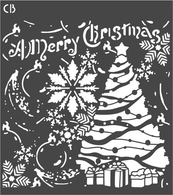 Schablone Magic holidays - Bild 1