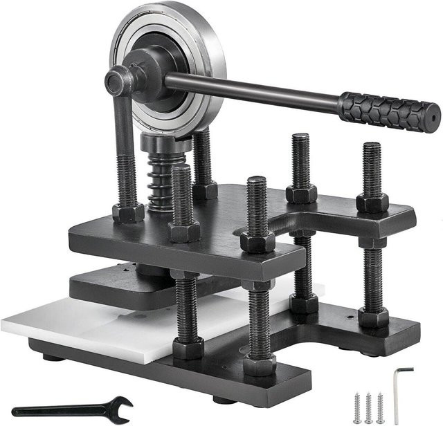 Manuelle Leder Schneidemaschine von Buying Solutions, MB Heavy Duty Handpresse zum Stanzen und Prägen, Farbe: Schwarz, Material: Stahl, B/T/H: 18,0 x 12,0 x 30,0 cm - Bild 1