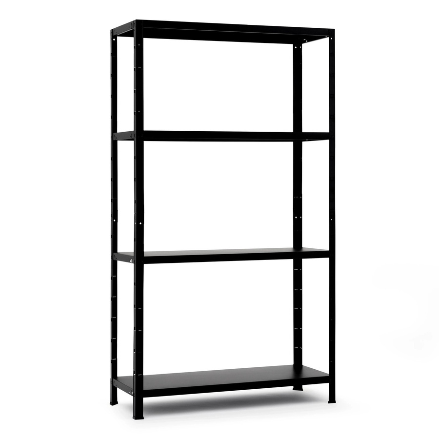Schulte Steck-Grundregal Schwarz B/H/T: 100 x 180 x 40 cm - Bild 2