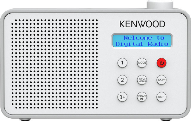 Kenwood Kofferradio CR-M25DAB-W mit DAB/DAB+ in Weiss - Bild 1