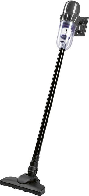 CLEANmaxx Akku-Hand- und Bodenstaubsauger grau lila, beutellos, B/H/L: 17,5 x 24,5 x 36 cm - Bild 1