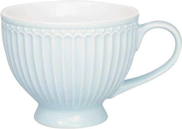 Greengate Alice Teetasse aus Porzellan in Pale Blue - Bild 1