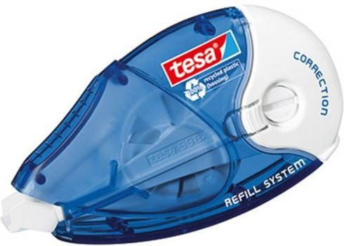 tesa Korrekturroller ROLLER 59880 in Weiß mit 14 m Laufleistung und 8,4 mm Breite - Bild 1