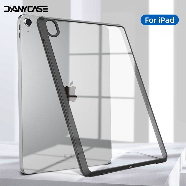 DANYCASE Silikon Schutzhülle für iPad in Transparent - Bild 1