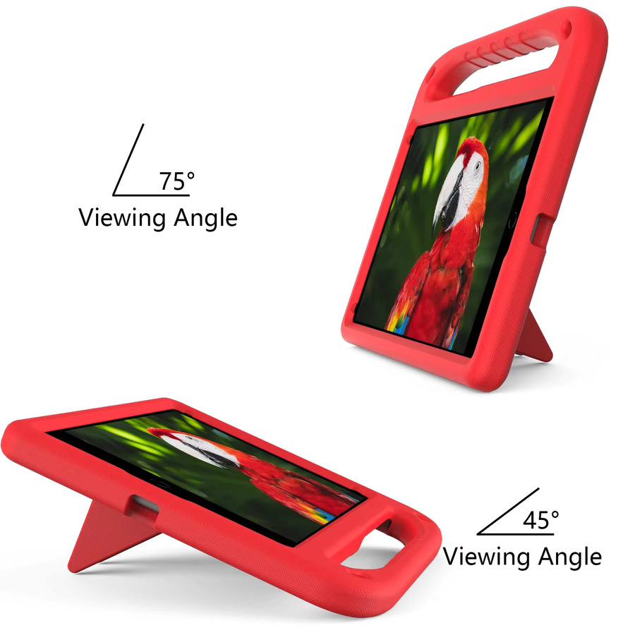 Apple Tablet-Abdeckung Kinderhülle für iPad Pro, Air, Mini und verschiedene iPad Generationen in Gold und Rot - Bild 5