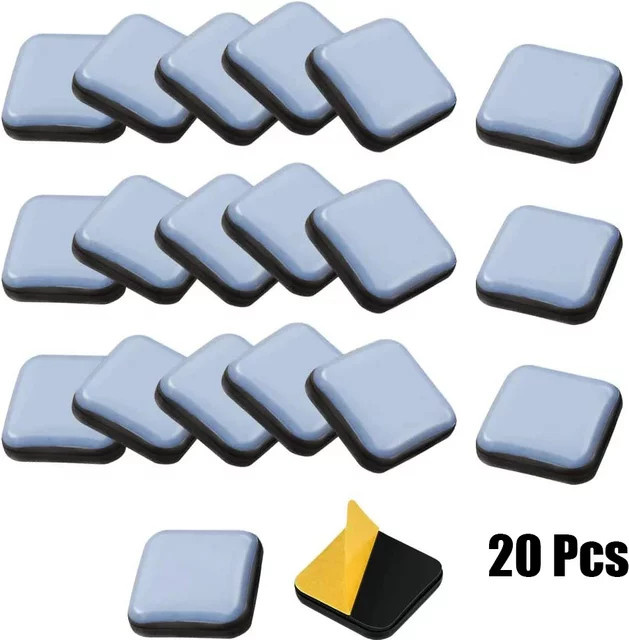 20er Set XMSJ Möbelgleiter aus PTFE für Boden und Haushalt - Bild 1