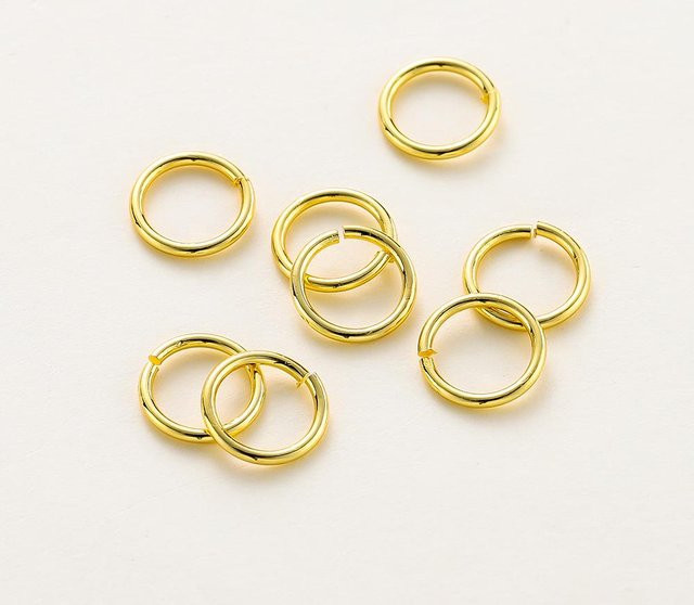 Halskette Einzel-Springring Hummerverschluss, 0.7x7mm - Bild 1