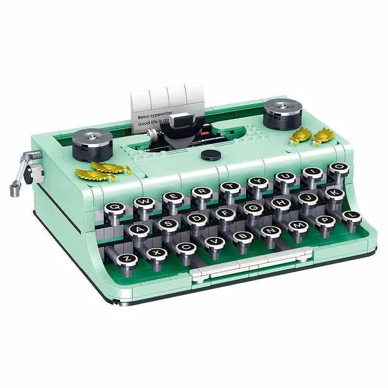 AMAZINGBLOKS Schreibmaschinen-Bausatz, 820 Teile - Bild 4