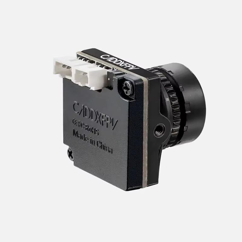 Caddx Ratel 2 V2 FPV-Kamera mit 2,1mm Objektiv und umschaltbarem NTSC/PAL Format für RC Drohnen in Schwarz - Bild 2