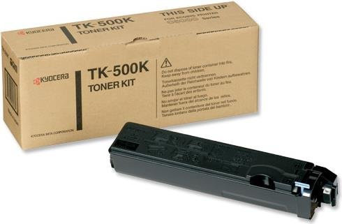 Kyocera TK 500K Original Tonerpatrone Schwarz für FS-C5016, C5016DN, C5016DNH, C5016DTN, C5016N - Bild 1